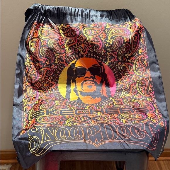 Skechers Handbags - Skechers Multicolor Snoop Dogg Drawstring Bag